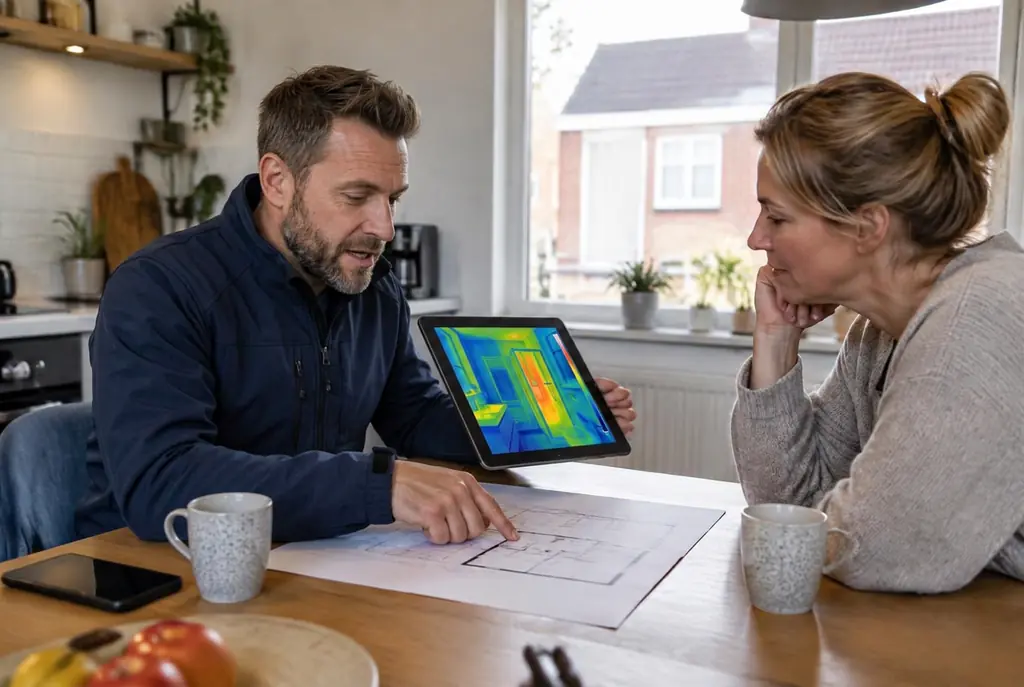 Lekdetectie Raalte – bevindingen bespreken aan de keukentafel